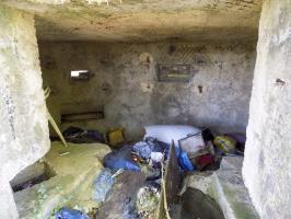 Ligne Maginot - BA101 - AVANCÉE DE ROCROI SUD - (Blockhaus pour canon) - L’intérieur