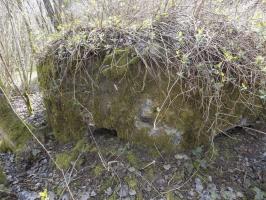 Ligne Maginot - BA107 - ROUTE DE REVIN 4 - (Blockhaus pour arme infanterie) - Faces frontale frontale gauche