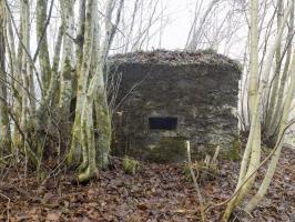 Ligne Maginot - BA108 - ROUTE DE REVIN 5 - (Blockhaus pour arme infanterie) - Face droite, créneau FM