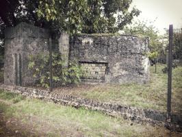 Ligne Maginot - BARST 1 - (Blockhaus pour canon) - Dans  un terrain privé
