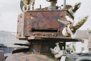 Ligne Maginot - MC16 - AC5B  - BIDING SUD - (Casemate d'artillerie) - Quelques 'curiosités' sur la dalle
En 1997