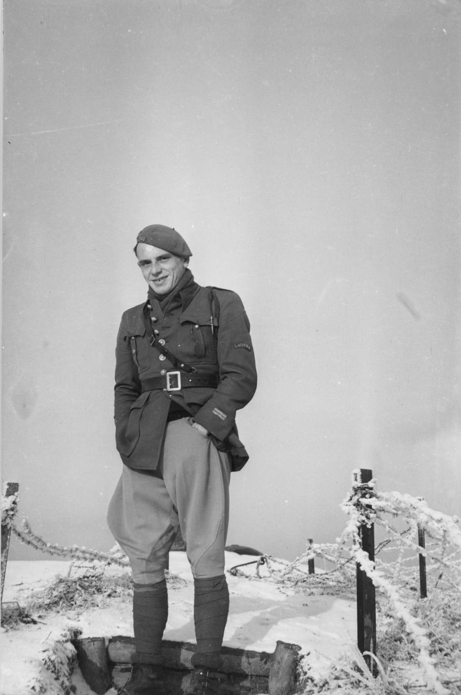 Ligne Maginot - OBERROEDERN NORD - (Casemate d'infanterie - Double) - Le Lt Vialle Henry commandant la casemate - Inconnu