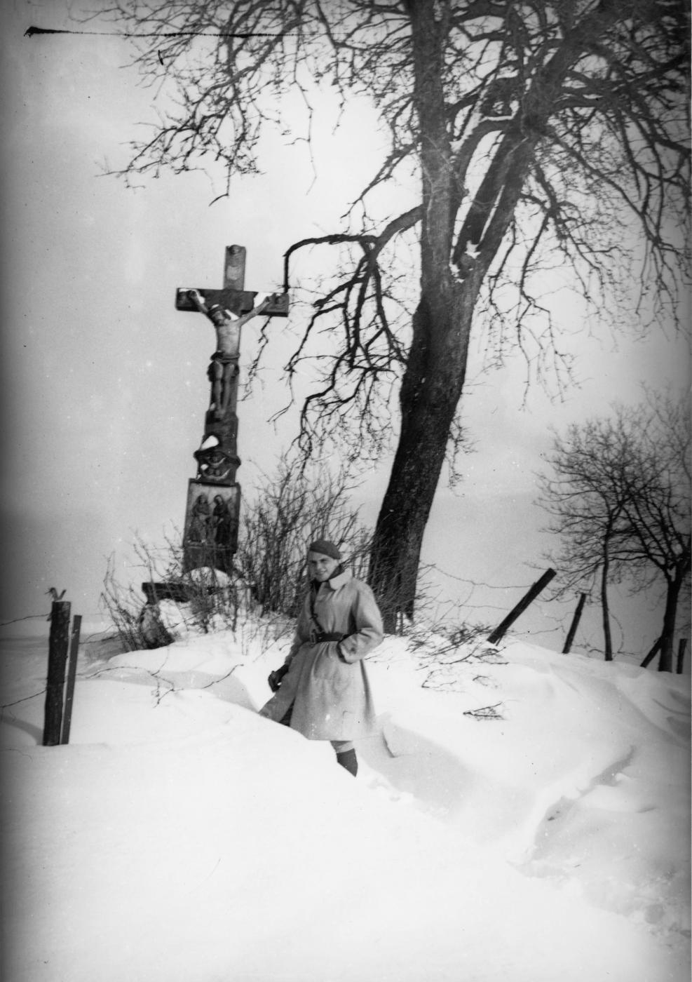 Ligne Maginot - OBERROEDERN NORD - (Casemate d'infanterie - Double) - Le Lt Vialle Henry commandant la casemate d'Oberroedern Nord - Inconnu 