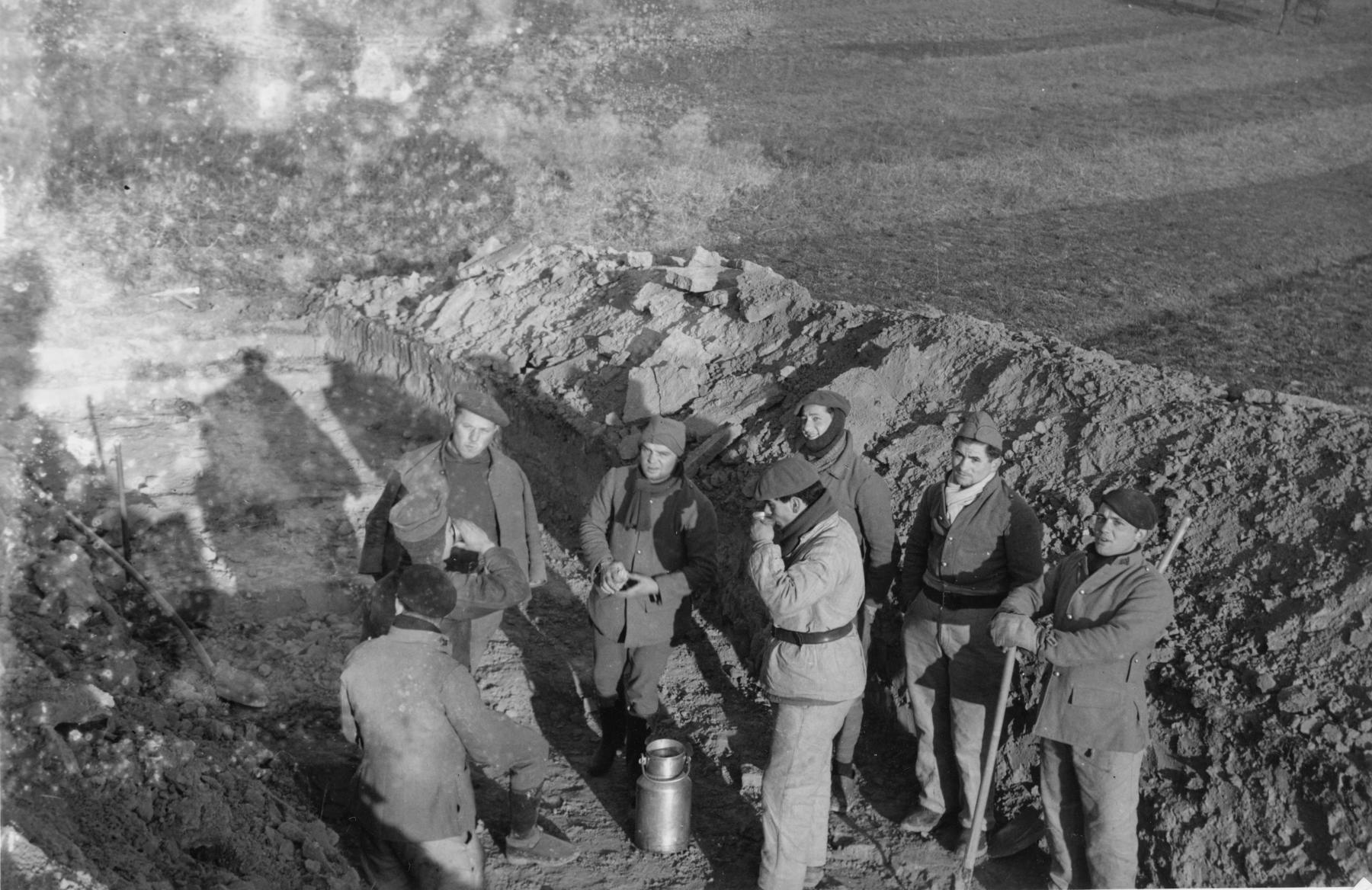 Ligne Maginot - OBERROEDERN NORD - (Casemate d'infanterie - Double) - Travaux d'aménagement de la position à proximité de la casemate - Inconnu 