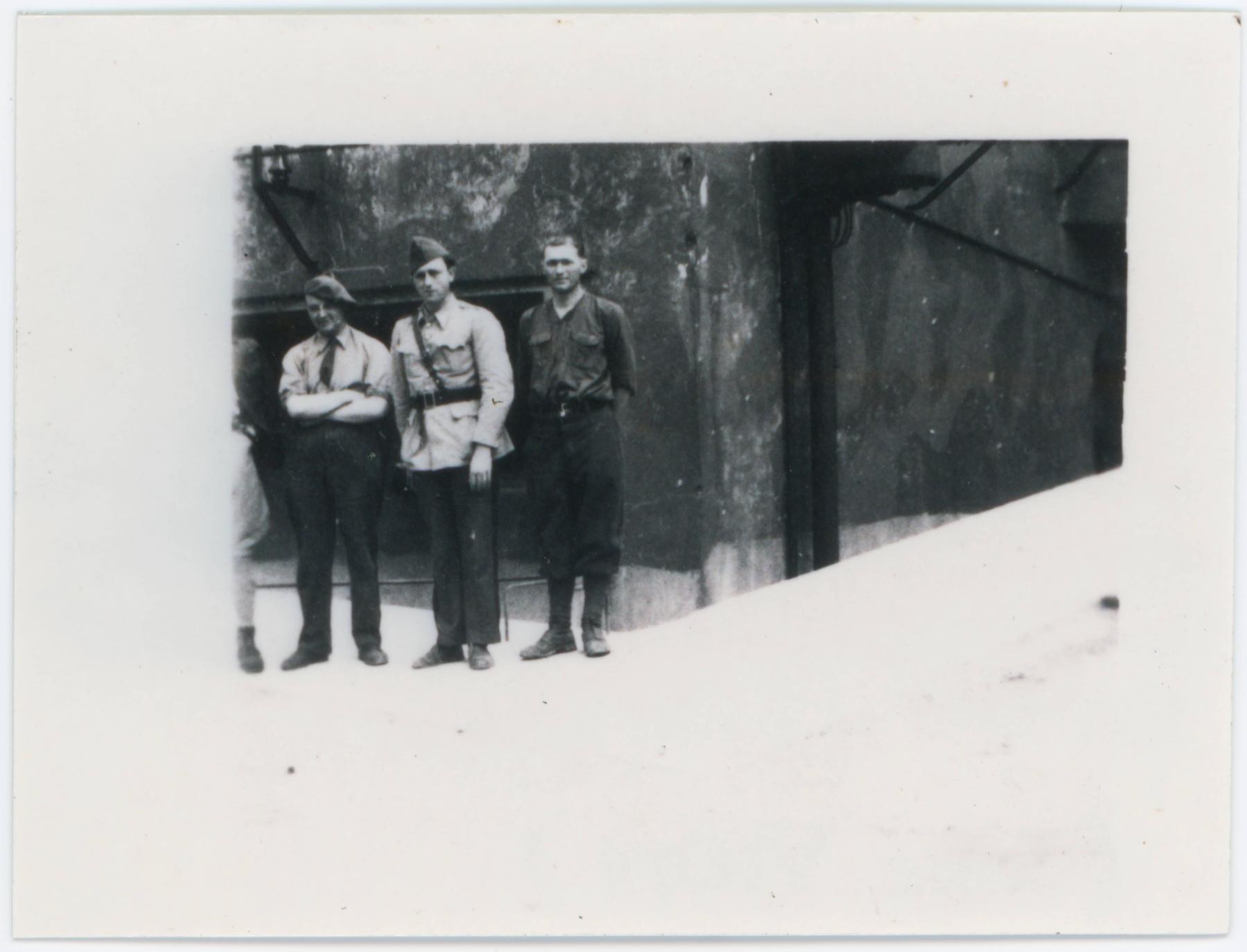 Ligne Maginot - EINSELING - A36 - (Ouvrage d'infanterie) - René Vion - Dr Lambrecht - SC Robert 
Juillet 1940 - Lt Vincent