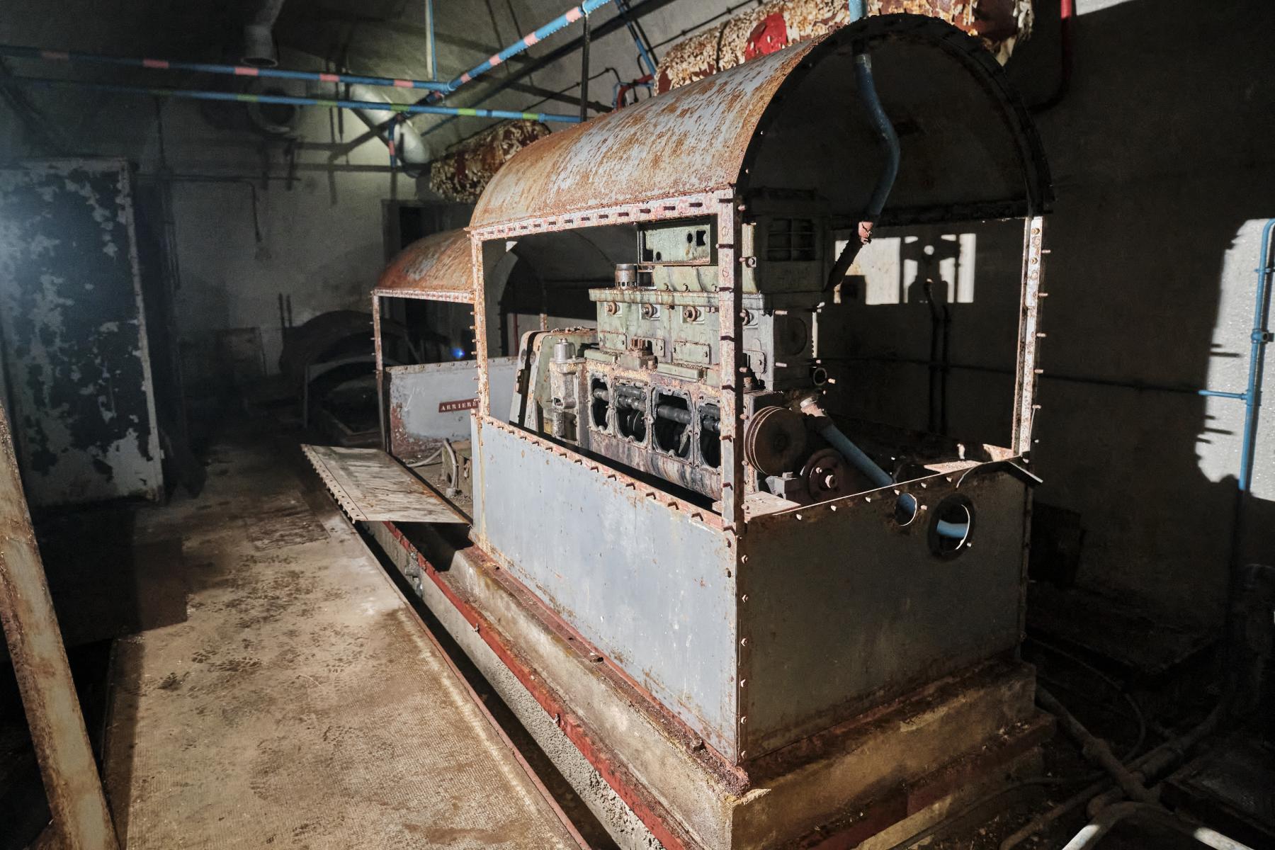 Ligne Maginot - GRANGES COMMUNES - (Ouvrage d'infanterie) - L'usine électrique - Petr Poděbradský