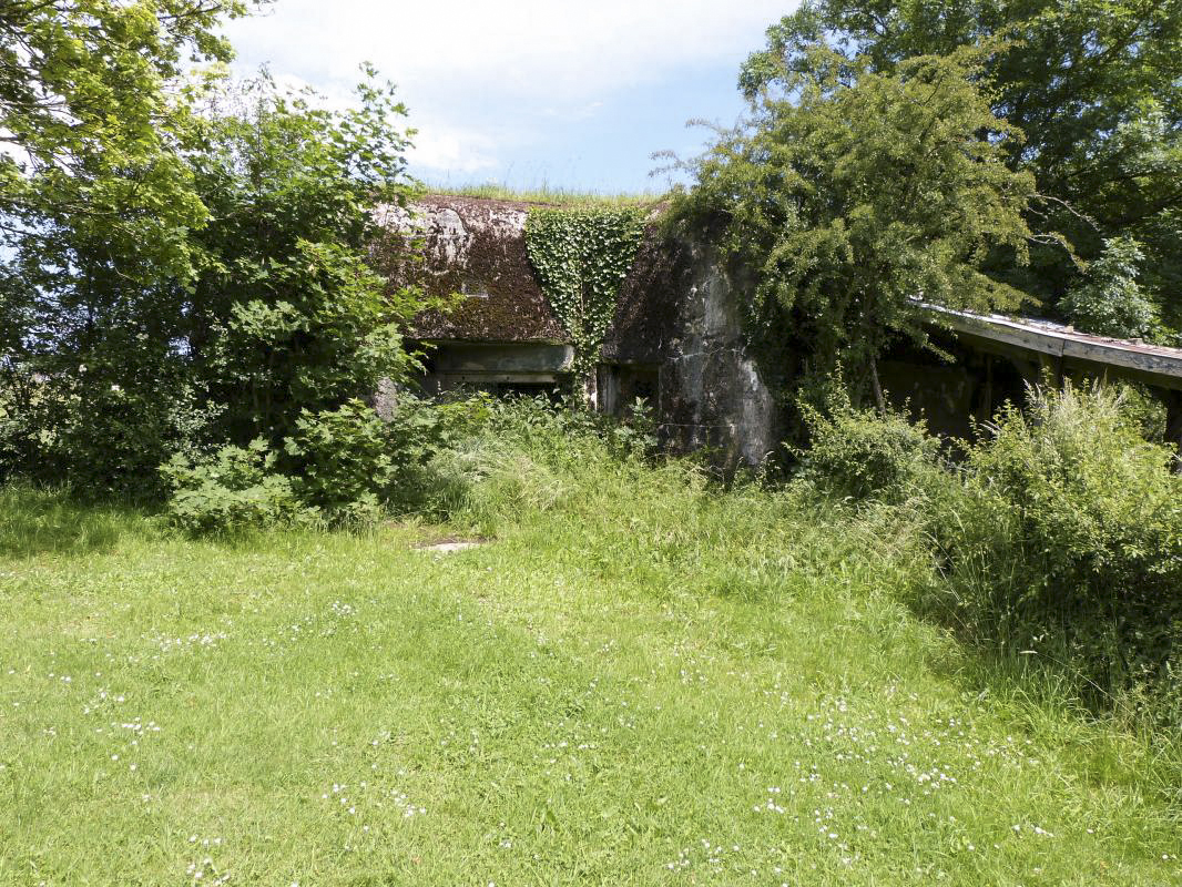 Ligne Maginot - B814 - LE CIMETIERE - (Blockhaus pour canon) - 