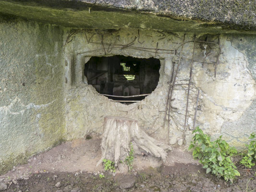 Ligne Maginot - B814 - LE CIMETIERE - (Blockhaus pour canon) - 