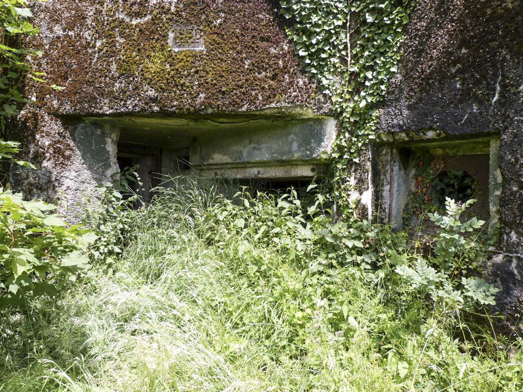 Ligne Maginot - B814 - LE CIMETIERE - (Blockhaus pour canon) - 