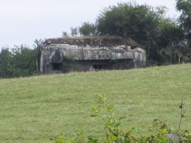 Ligne Maginot - B815 - LA FILATURE - (Blockhaus pour canon) - Vu de la rue Victor Delloue.