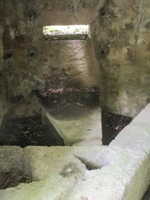 Ligne Maginot - BA26 - ISAIE EST - (Blockhaus pour canon) - Intérieur du blockhaus