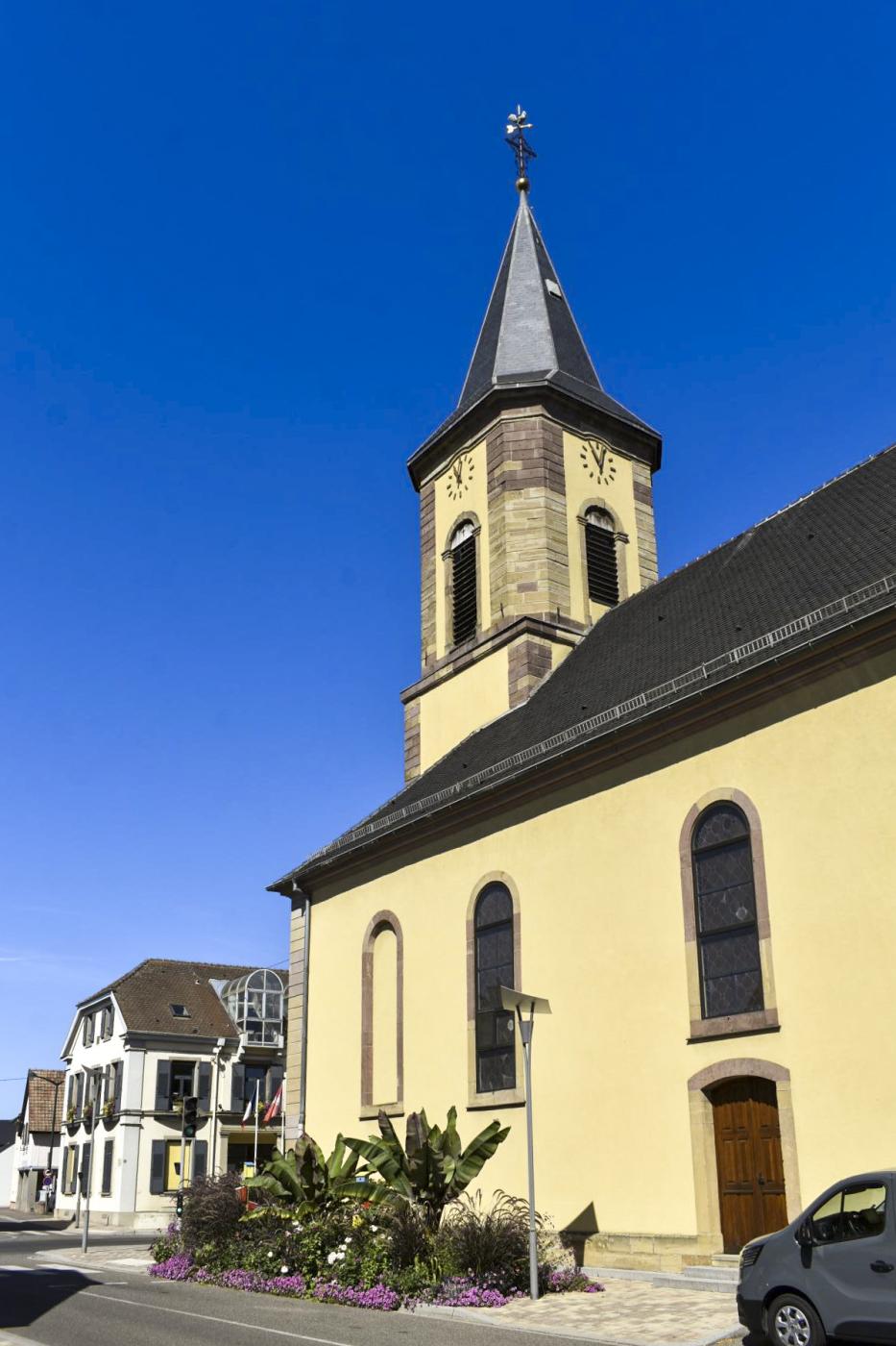 Ligne Maginot - FESSENHEIM EGLISE - (Observatoire d'infanterie) - L'église - Daniel Froehly