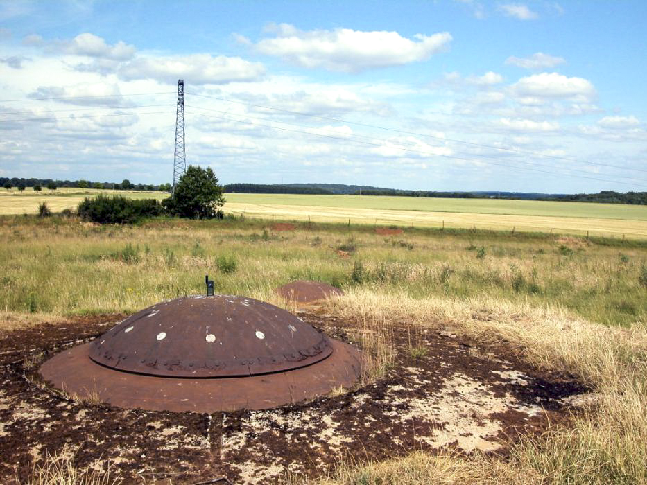 Ligne Maginot - BREHAIN - A6 - (Ouvrage d'artillerie) - Bloc 1
Tourelle de mitrailleuses