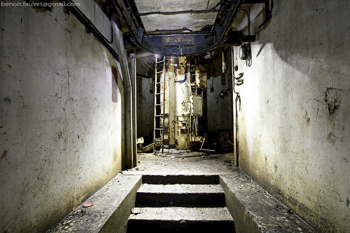 Ligne Maginot - BREHAIN - A6 - (Ouvrage d'artillerie) - Bloc 5
Etage inférieur de la tourelle