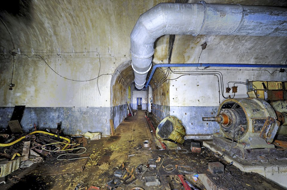 Ligne Maginot - BREHAIN - A6 - (Ouvrage d'artillerie) - La sous-station convertisseurs traction