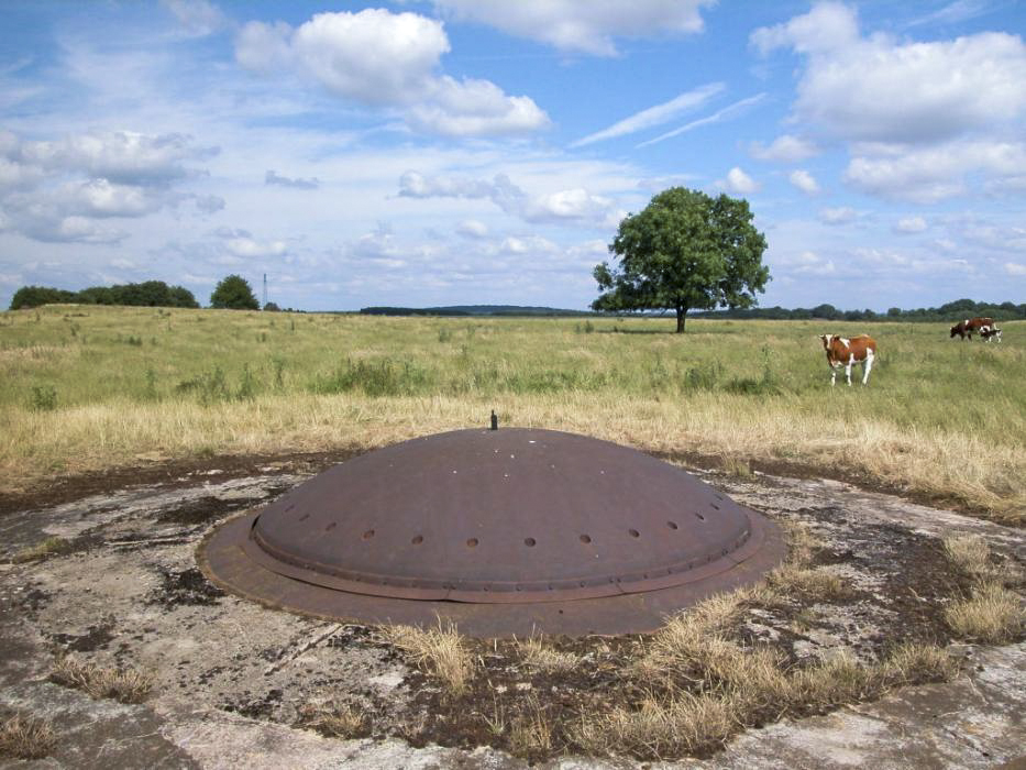 Ligne Maginot - BREHAIN - A6 - (Ouvrage d'artillerie) - Bloc 6
Tourelle de 75 mle 33