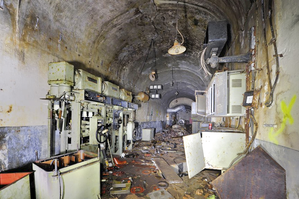 Ligne Maginot - BREHAIN - A6 - (Ouvrage d'artillerie) - L'usine électrique
La station électrique MT BT