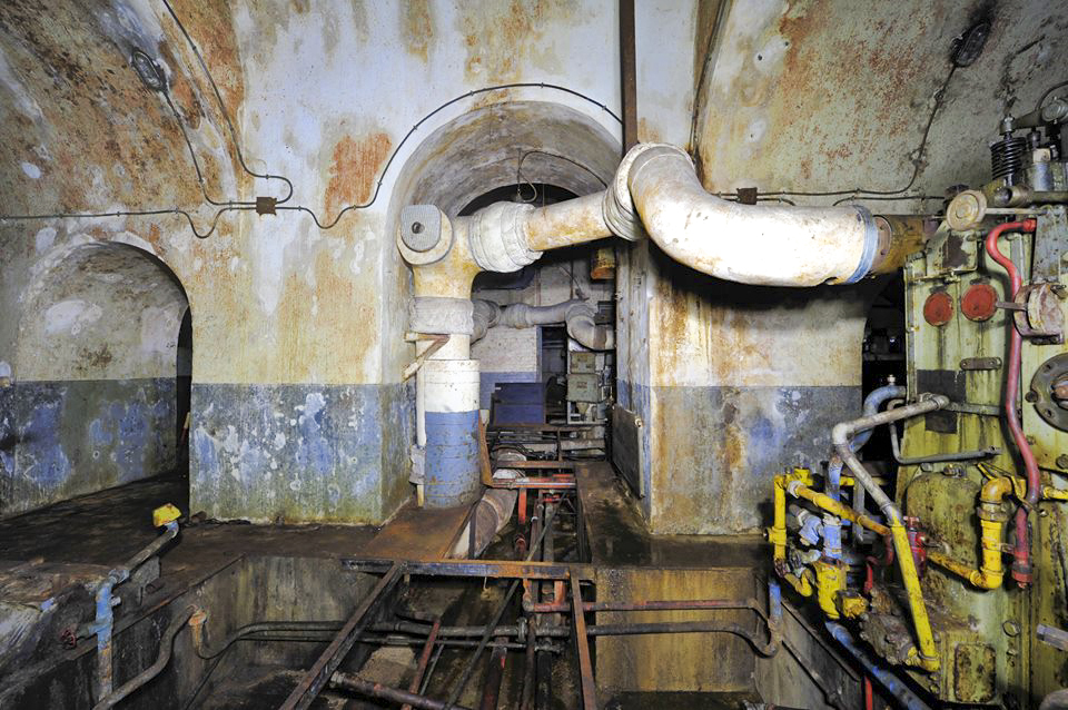 Ligne Maginot - BREHAIN - A6 - (Ouvrage d'artillerie) - L'usine électrique