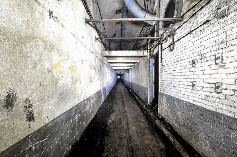 Ligne Maginot - BREHAIN - A6 - (Ouvrage d'artillerie) - Galerie au niveau du casernement