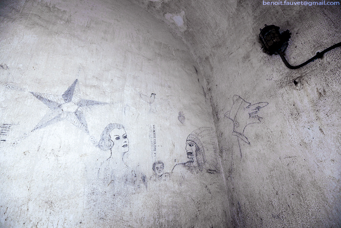 Ligne Maginot - BREHAIN - A6 - (Ouvrage d'artillerie) - Caserne
Graffiti