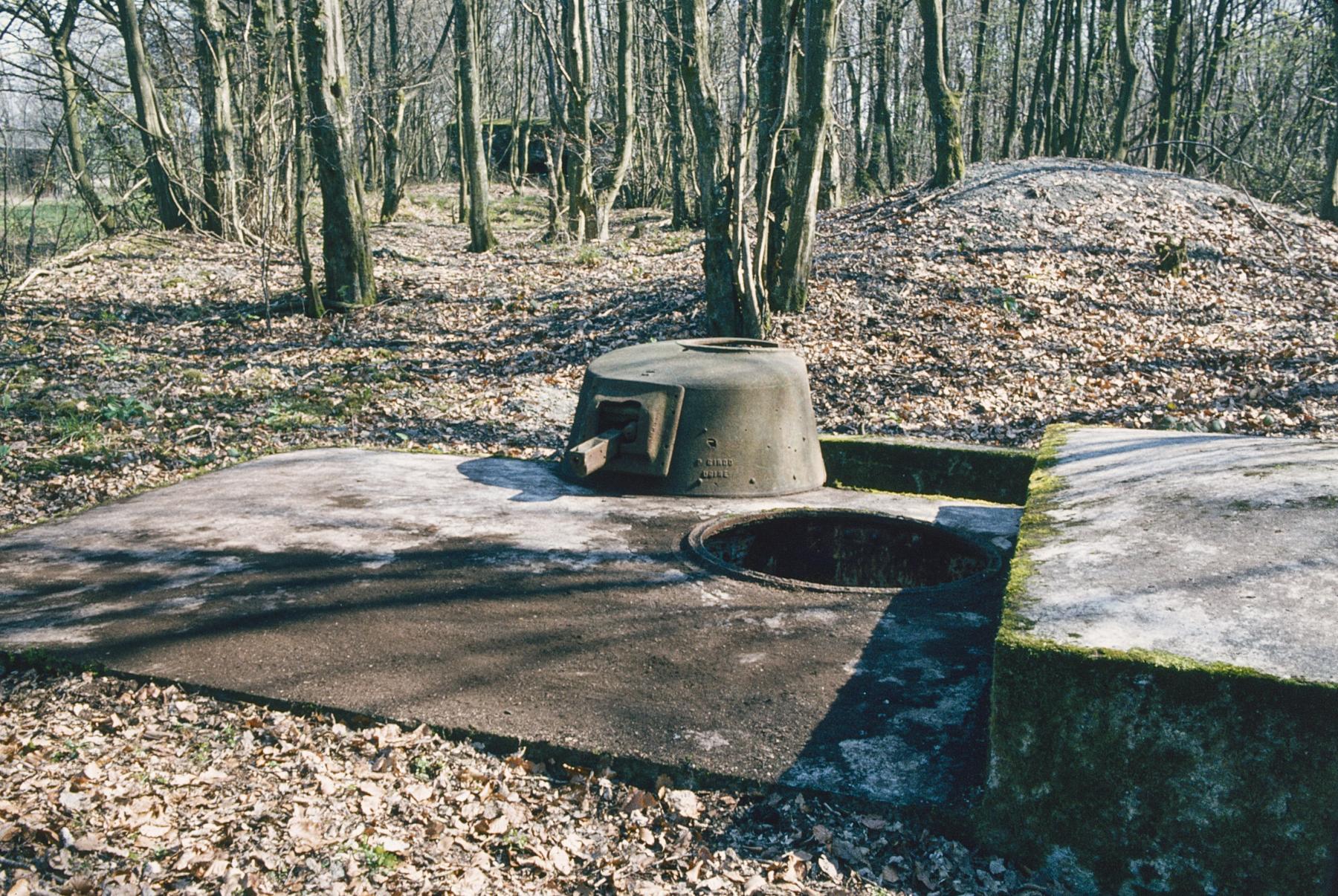 Ligne Maginot - LANGSTWALD 4 - (Blockhaus pour arme infanterie) - Le blockhaus en 1980 - Michel Mansuy
