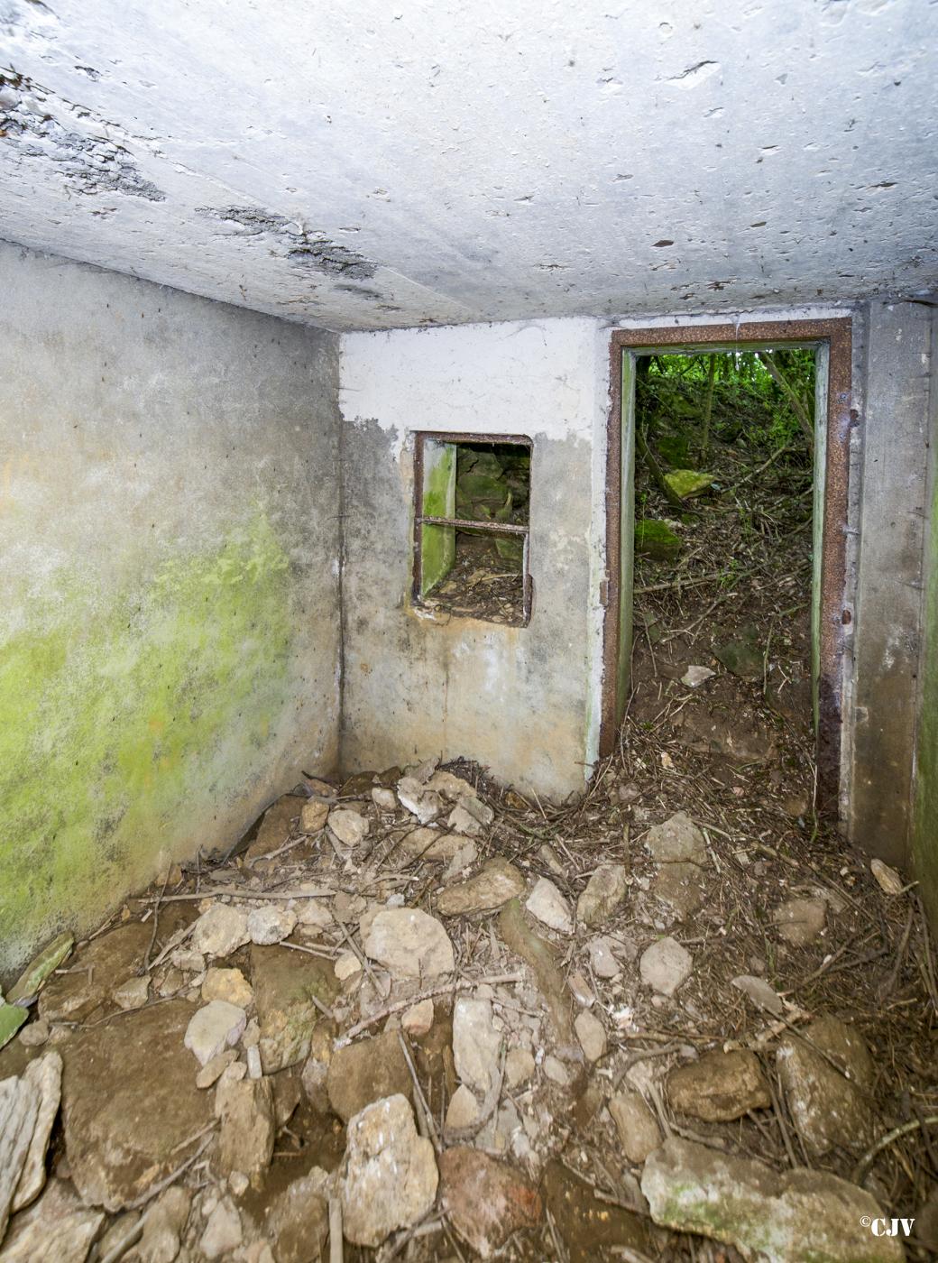 Ligne Maginot - LES QUARAILLES - (Observatoire d'artillerie) - Interieur - Lia VERMEULEN