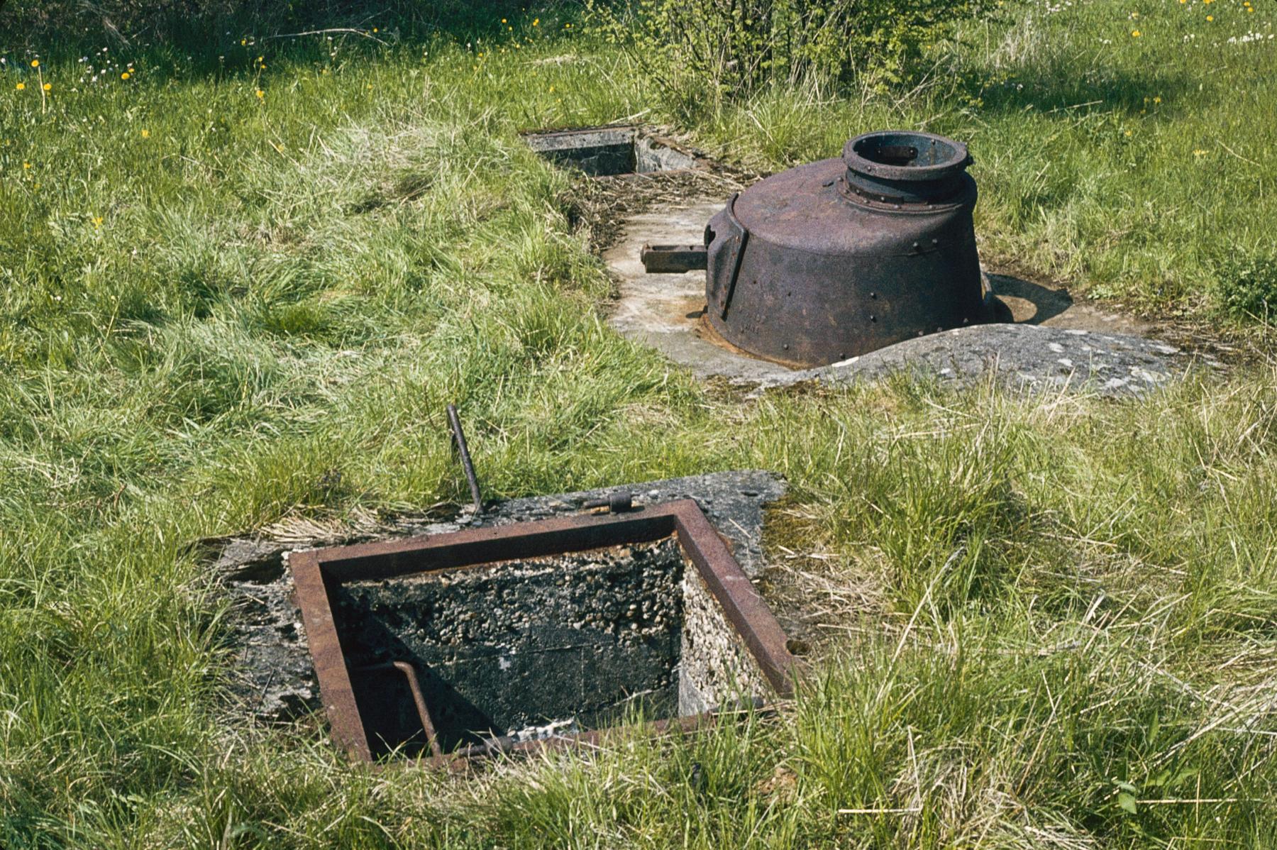 Ligne Maginot - NONNENWALD 4 - (Blockhaus pour arme infanterie) - Vue d'ensemble du blockhaus - Michel Mansuy