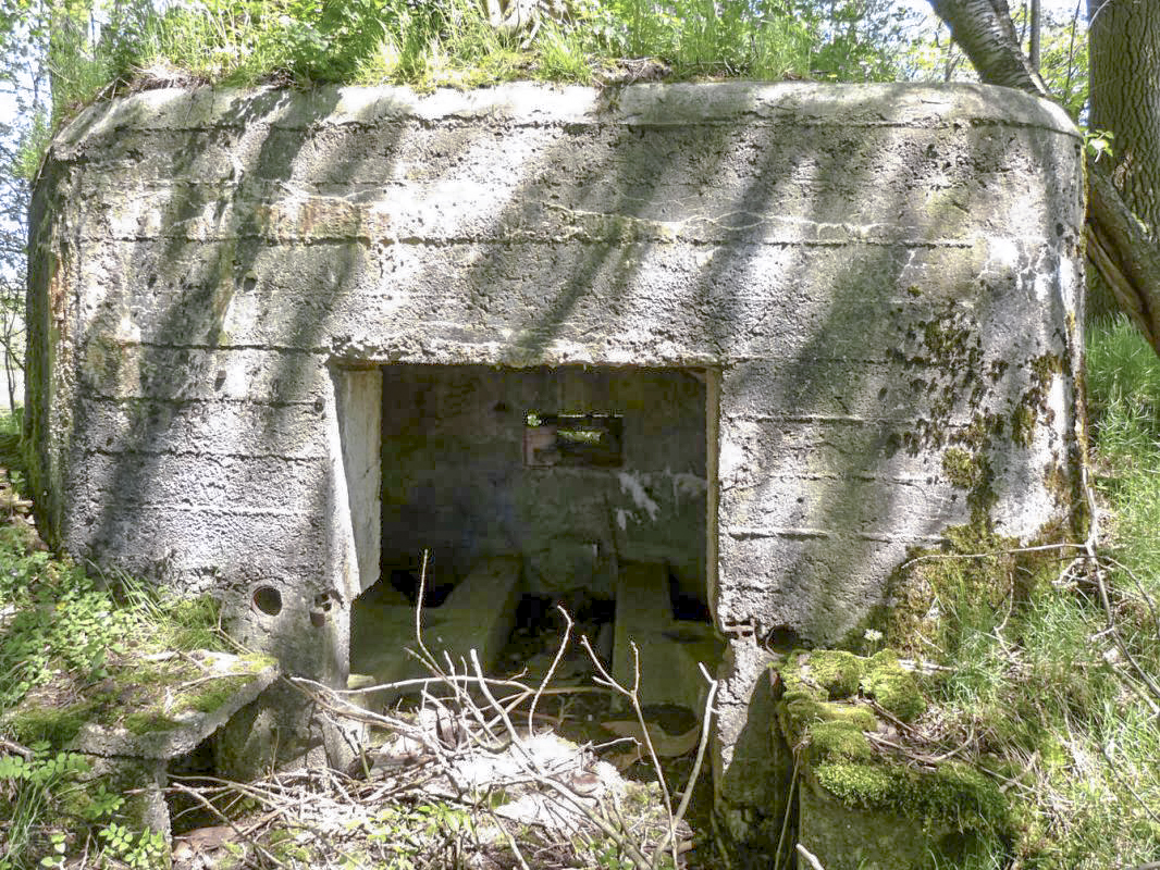 Ligne Maginot - BA85 - CENSE BLANZY - (Blockhaus pour canon) - 