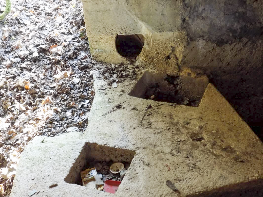 Ligne Maginot - BA89 - MOULIN LACAILLE - (Blockhaus pour canon) - Facilité pour deux types de canon AC