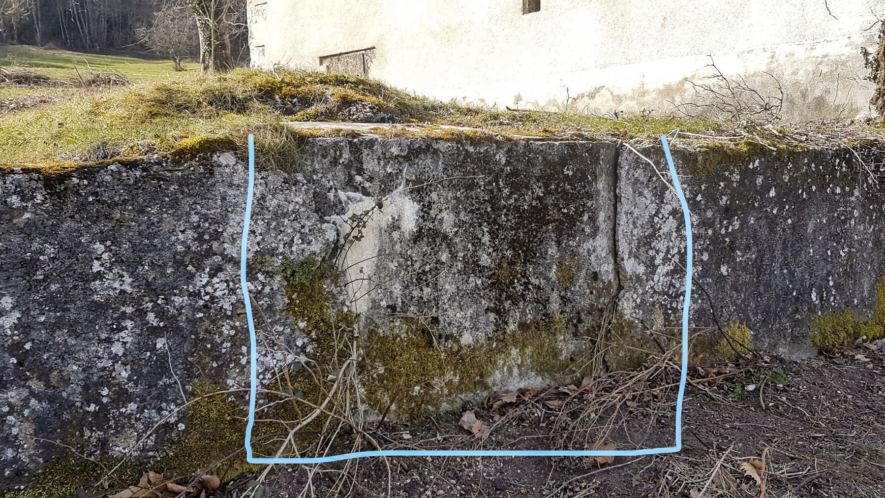 Ligne Maginot - 38 - LA TOUPE OUEST - (Blockhaus pour arme infanterie) - 