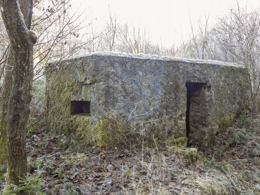 Ligne Maginot - BA100 - MOULIN NOIZET - (Blockhaus pour arme infanterie) - Faces gauche et l'arrière