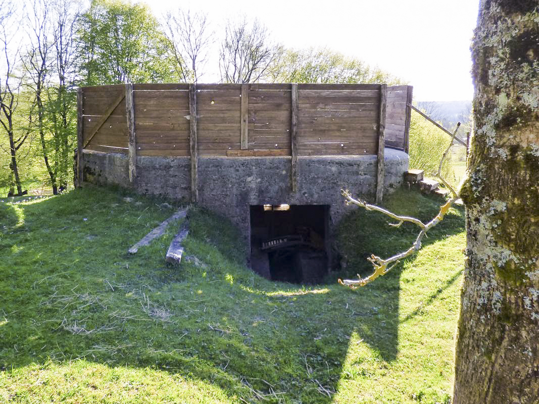 Ligne Maginot - BA102 - HIRAUMONT NORD-EST - (Blockhaus pour canon) - 