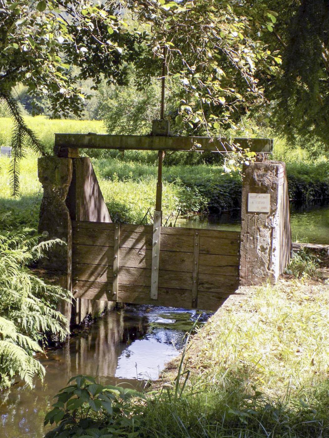 Ligne Maginot - NEUNHOFFEN (BARRAGE 07) - (Inondation défensive) - Système de régulation - j. luc