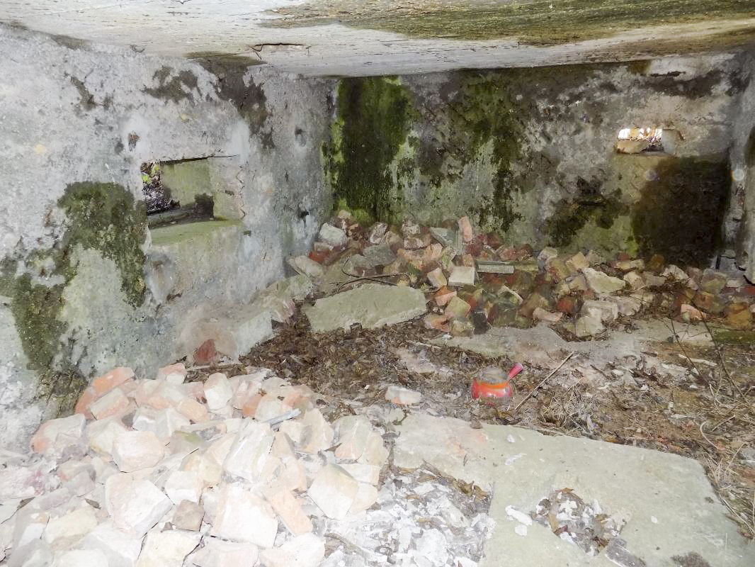 Ligne Maginot - BA103 - HIRAUMONT EST - (Blockhaus pour canon) - Créneaux AC et FM - R Tucker