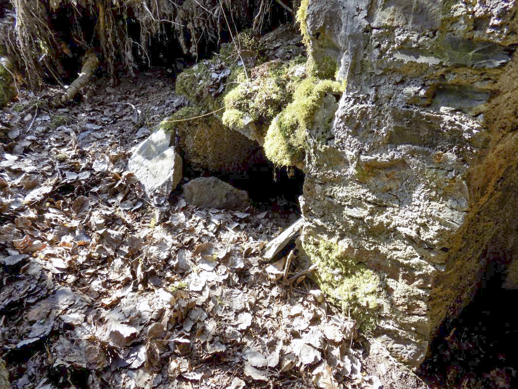 Ligne Maginot - BA107 - ROUTE DE REVIN 4 - (Blockhaus pour arme infanterie) - Stockage de munitions externe gauche