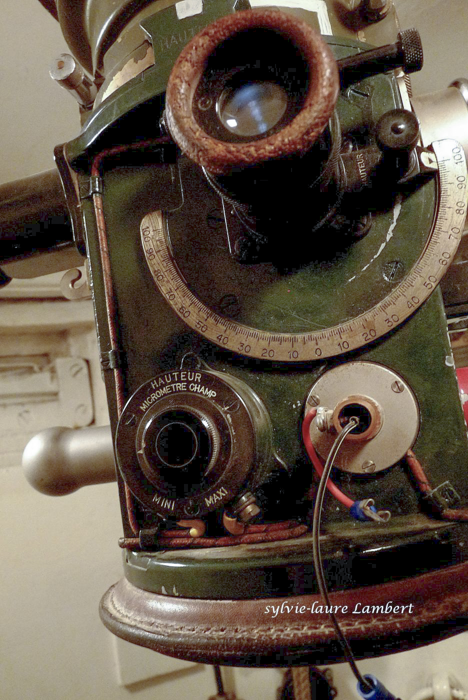 Ligne Maginot - Cloche à Vision Directe et Périscopique - Périscope détail