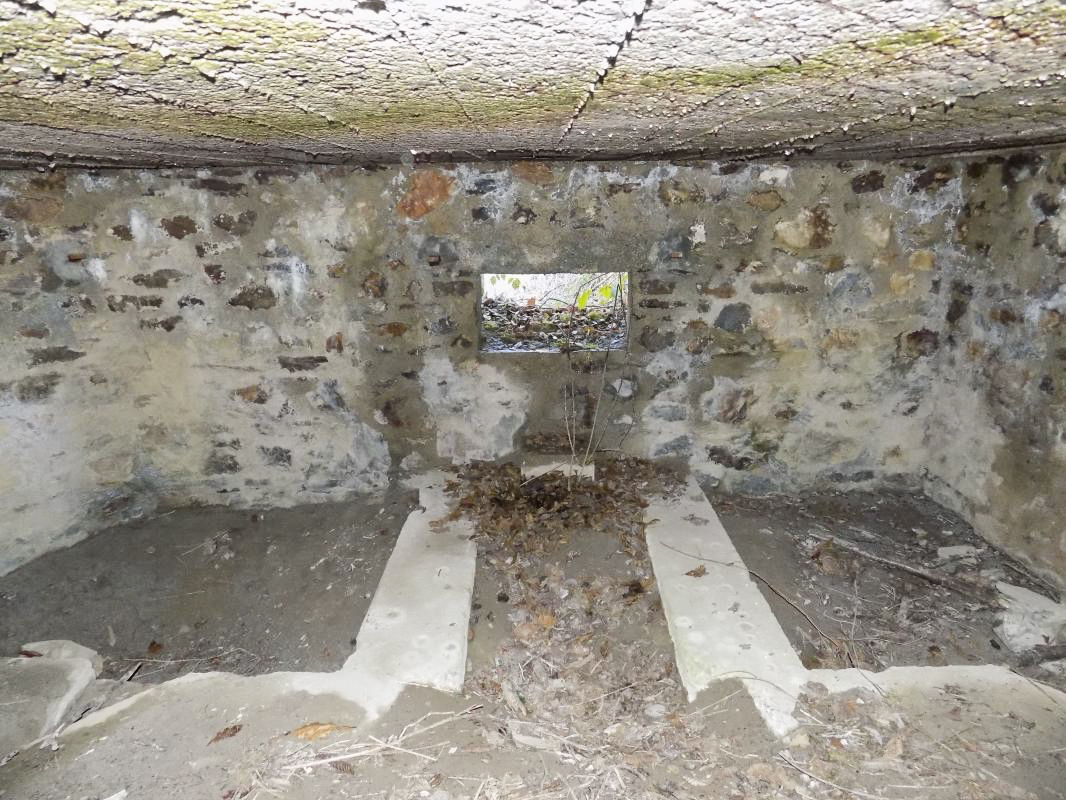 Ligne Maginot - BA109 - ROUTE DE REVIN 6 - (Blockhaus pour canon) - Créneau AC