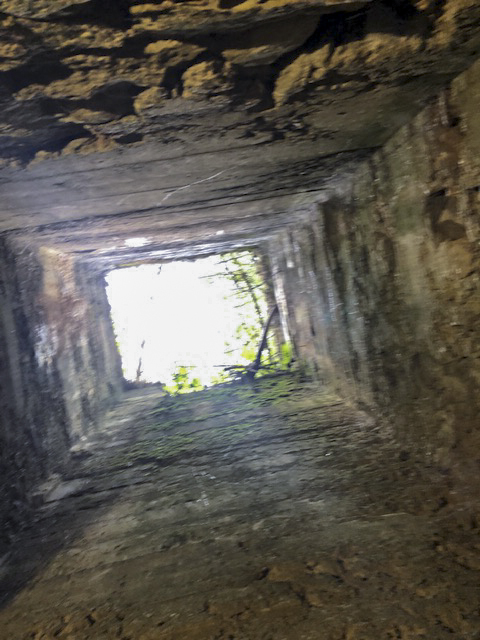 Ligne Maginot - CASSE BLANCHE - (Abri) - Issue de secours ?
Des réservations pour le scellement d'échelons sont visibles