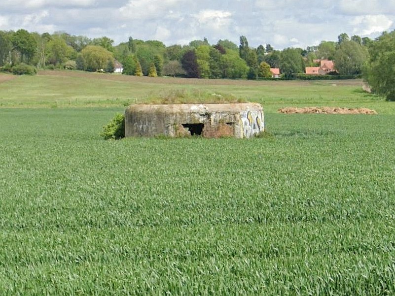 Ligne Maginot - B264 - LE BILEMONT - (Blockhaus pour canon) -  - GoogleEarth Streetview