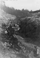 Ligne Maginot - HOCHWALD - RéDUIT - (Ouvrage d'infanterie) - Construction de la route menant au Réduit du Hochwald
Mars 1940