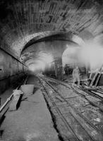 Ligne Maginot - HOCHWALD - (Ouvrage d'artillerie) - Chantier de construction (entreprise Dietsch)
Embranchement vers le magasin à munitions M1