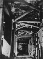 Ligne Maginot - HOCHWALD - (Ouvrage d'artillerie) - Chantier de construction (entreprise Dietsch)
Bloc 2
Boisage du puits du bloc et coffrage par butons métalliques