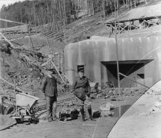 Ligne Maginot - HOCHWALD - (Ouvrage d'artillerie) - Chantier de construction (entreprise Dietsch)
Bloc 8
Le Lt Blot (Génie)