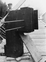 Ligne Maginot - SCHMELTZBACH OUEST - (Casemate d'infanterie - Simple) - Chantier de construction (Entreprise Dietsch)
Coffrage et prise d'air