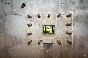 Ligne Maginot - C1 - LES ESSARTS - (Casemate d'infanterie - Double) - Le blindage n'est pas posé