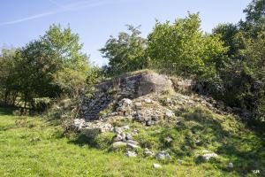 Ligne Maginot - B2 - LE BAS DES PRÉS NORD - (Blockhaus pour arme infanterie) - La face arrière