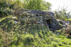 Ligne Maginot - B2 - LE BAS DES PRÉS NORD - (Blockhaus pour arme infanterie) - La face arrière