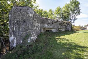 Ligne Maginot - C4 - LE BÉLIEU - (Blockhaus lourd type STG / STG-FCR - Double) - Les créneaux vers le nord
