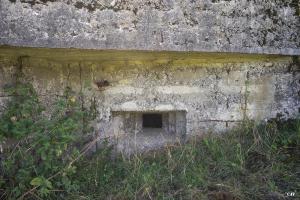 Ligne Maginot - C4 - LE BÉLIEU - (Blockhaus lourd type STG / STG-FCR - Double) - Créneau vers le nord