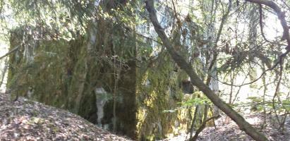 Ligne Maginot - SCHWANDELWALD SUD - (Blockhaus pour arme infanterie) - Le créneau frontal